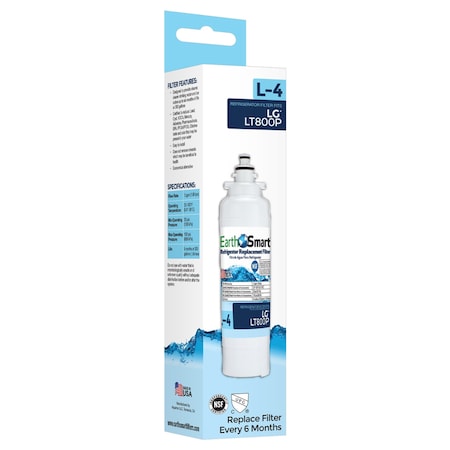 Earthsmart EarthSmart L4 Refrigerator Replacement Filter For LG LT800P 102645